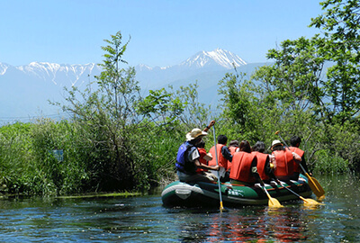安曇野汽船 クリアボート
