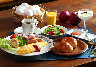 ある日の朝食メニュー