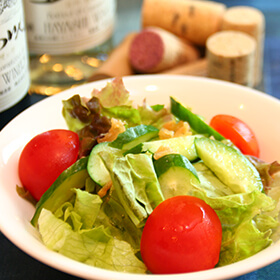 地元野菜のサラダ